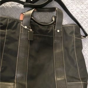 Coach crossbody tote bag